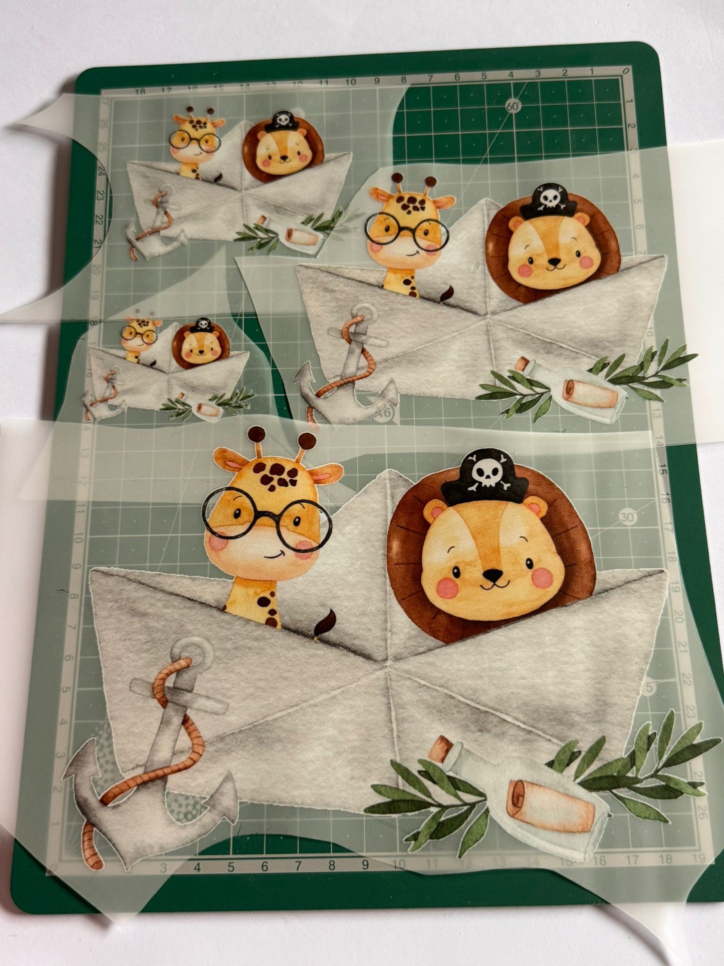 Estampas | Animais Piratas 1