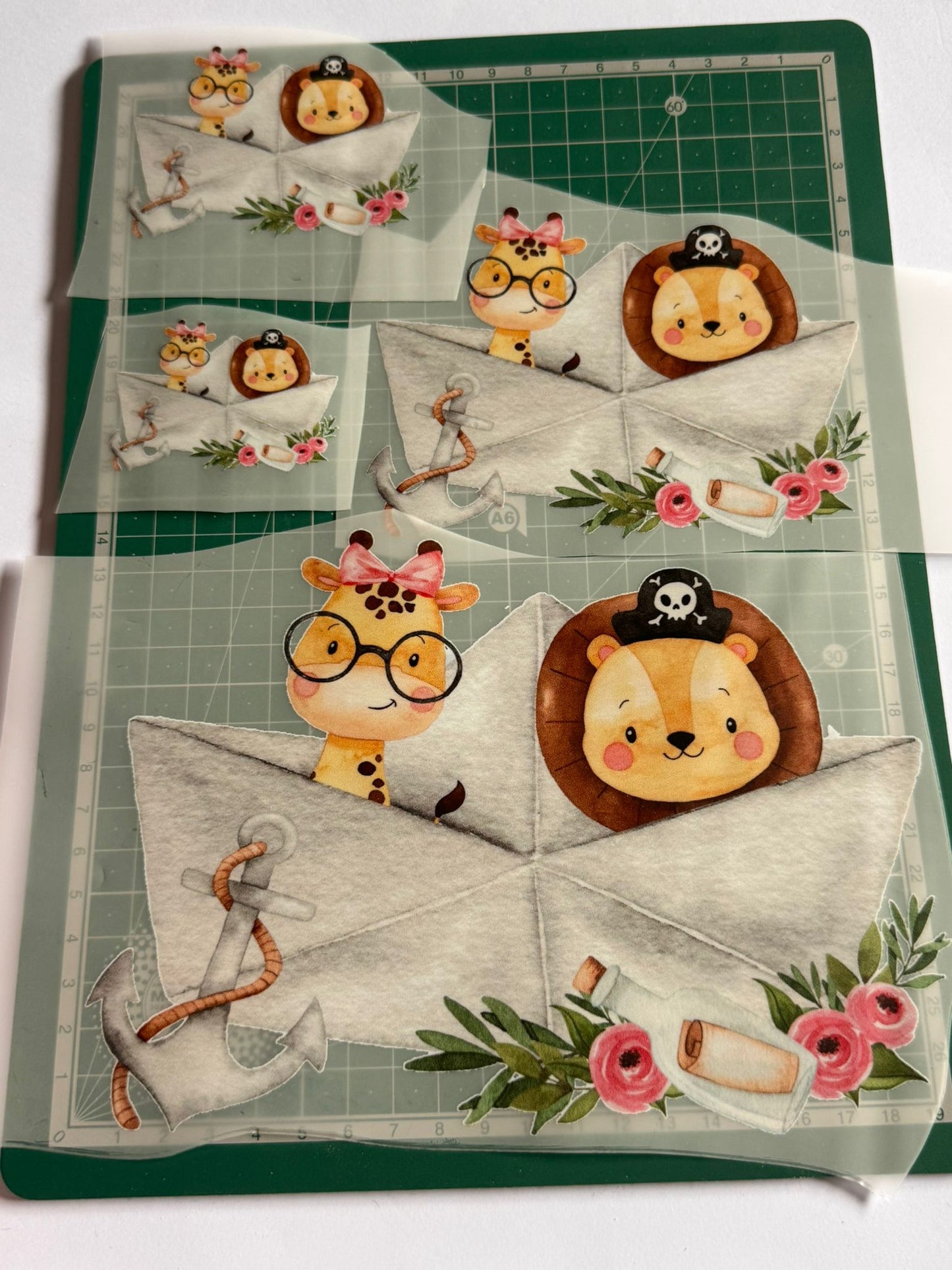 Estampas | Animais Piratas 2