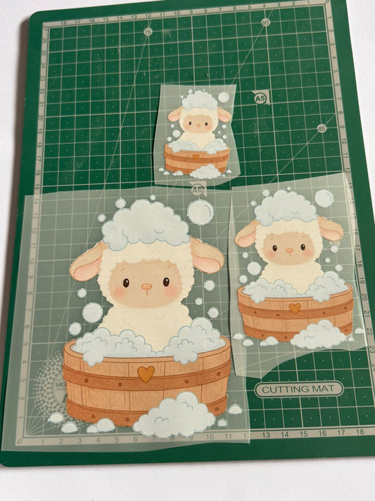 Estampas | Ovelha no Banho