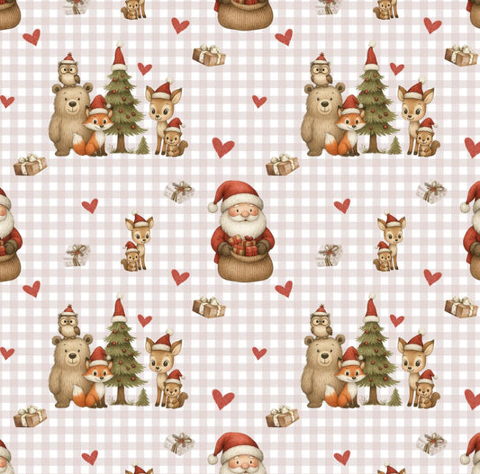 Tecido 100% Algodão | Padrão Infantil | Natal
