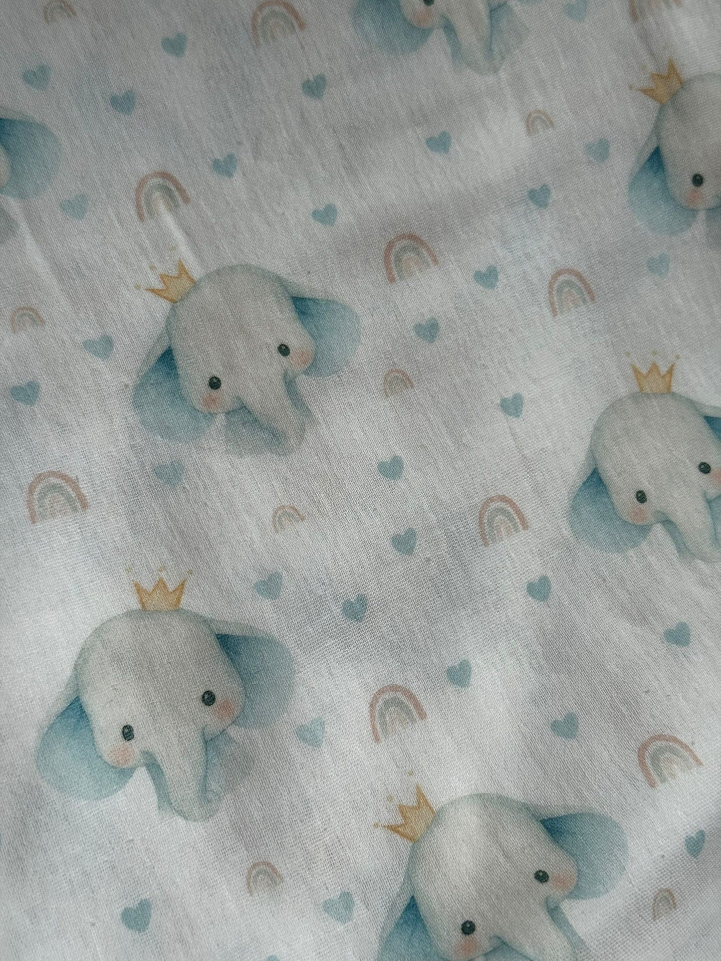 Tela de muselina con estampado de ovejas