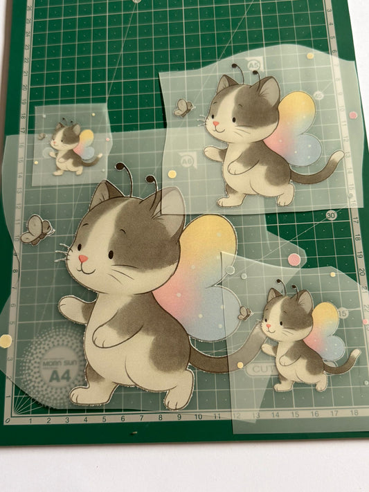 Estampas | Gatinho Fada 1