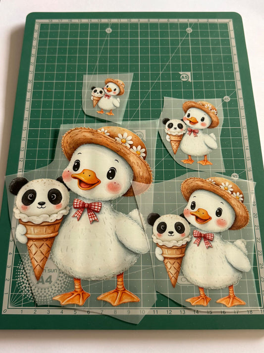 Estampas | Patinho com Gelado 2