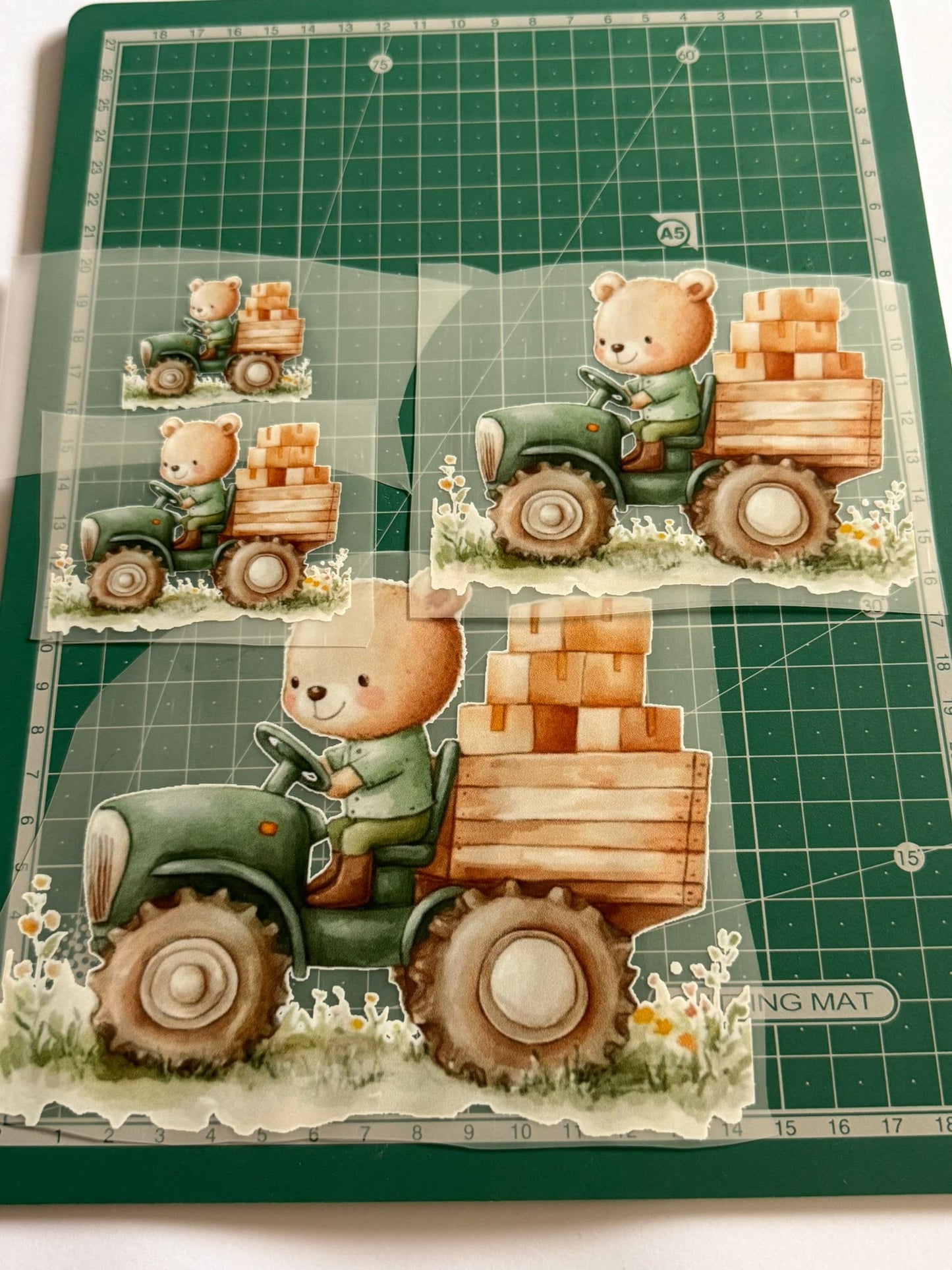 Estampas | Ursinho no Trator