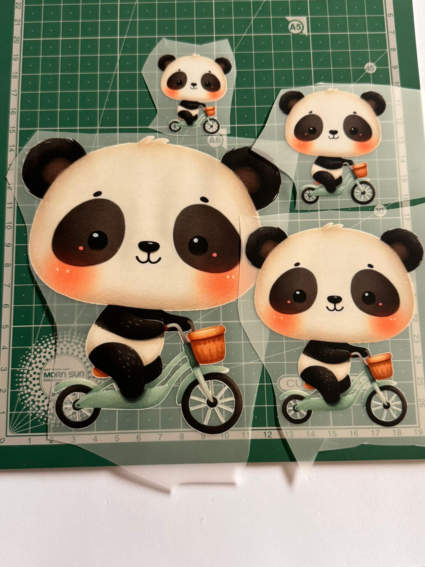 Estampas | Panda na Bicicleta