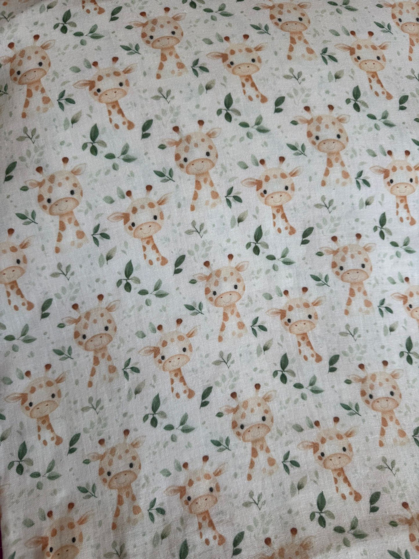 Tela de muselina con estampado de ovejas