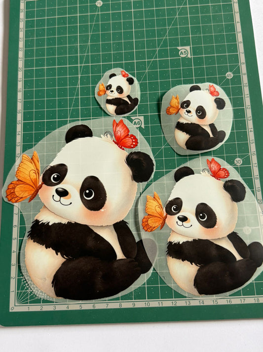 Estampas | Panda e Borboletas