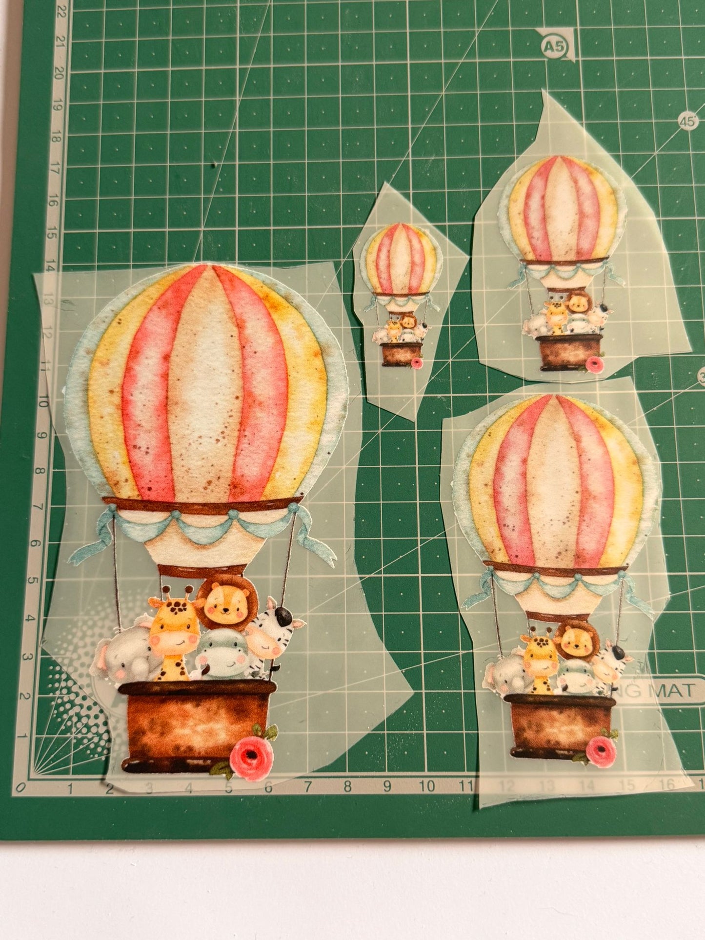 Estampas | Animais no Balão 1