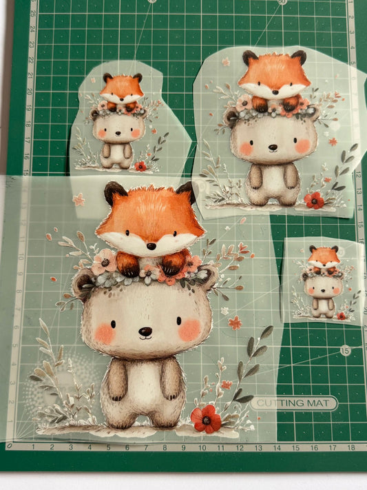 Estampas | Ursinho e Raposa