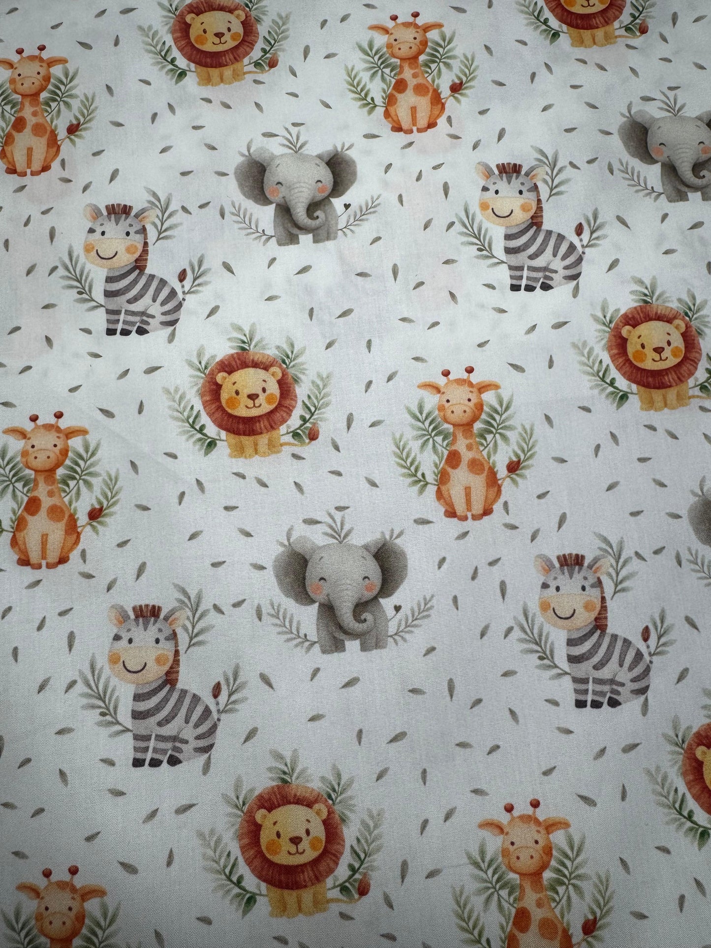 Tecido 100% Algodão | Padrão Infantil | Savana