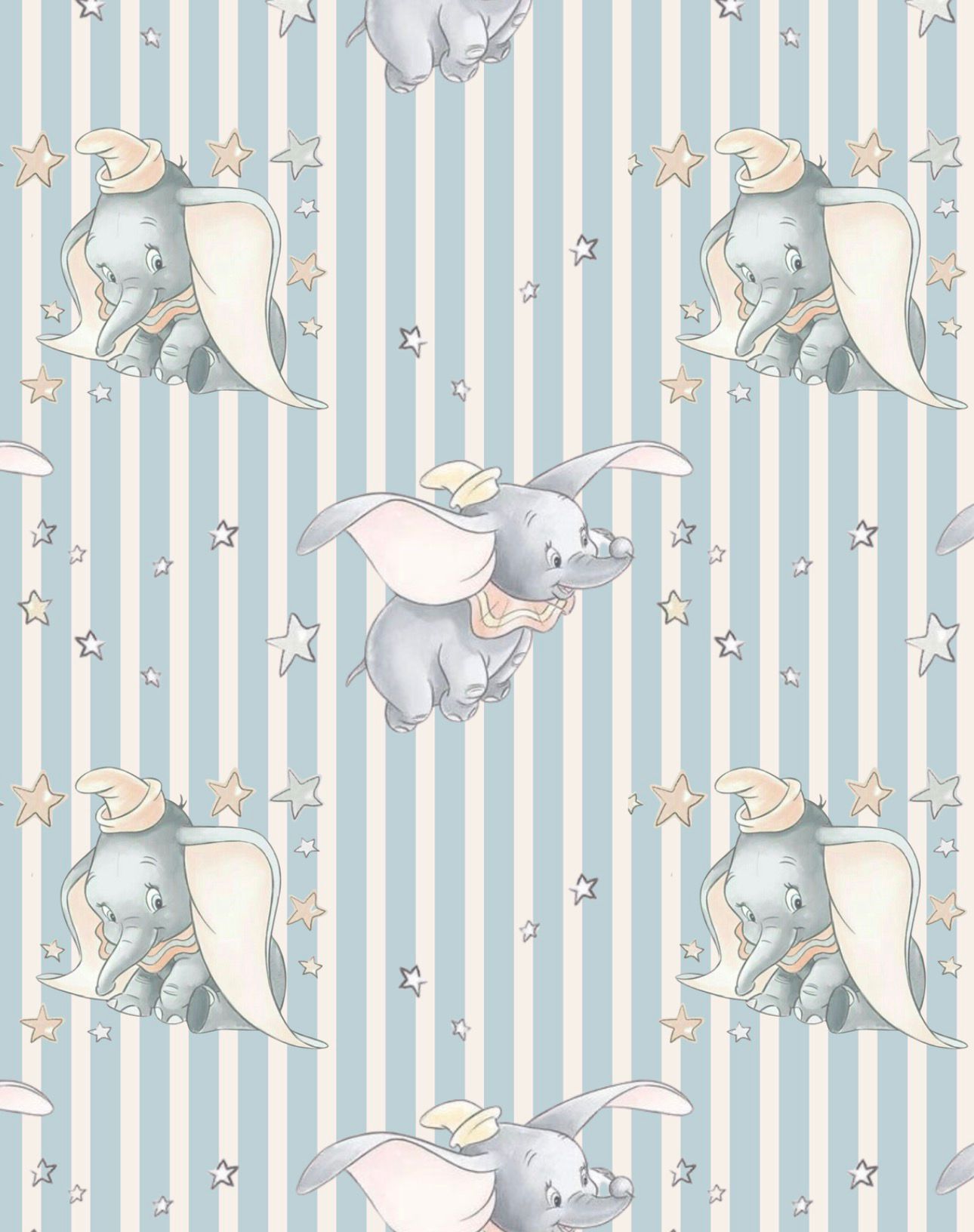 Tecido 100% Algodão | Padrão Infantil | Elefante