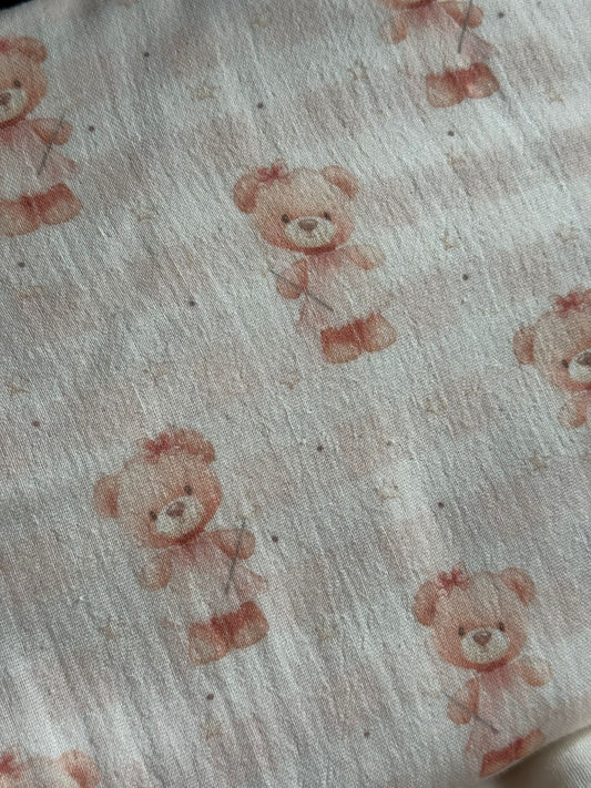 Tela de muselina con estampado de ovejas