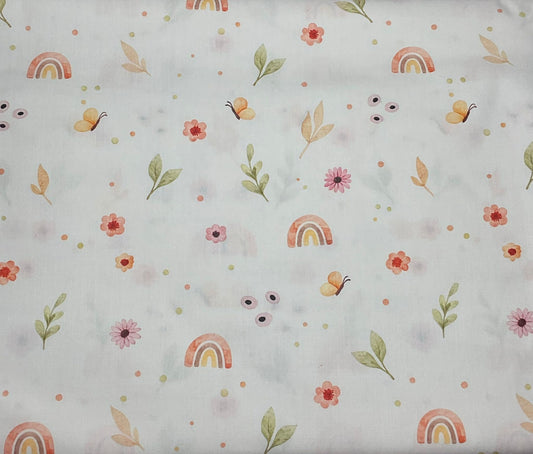 Tecido 100% Algodão | Padrão Infantil | Primavera