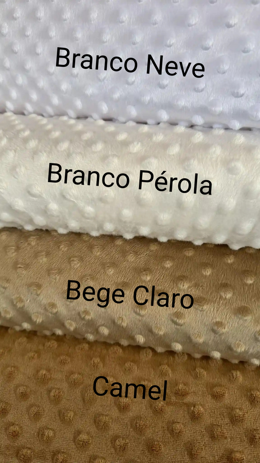 Tela Minky blanca