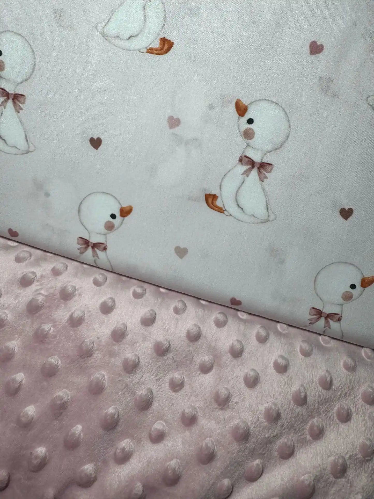 Tela Minky rosa