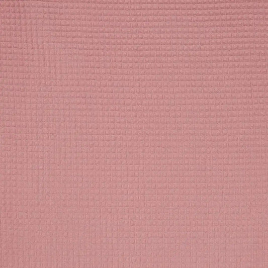 Tela de gofre rosa